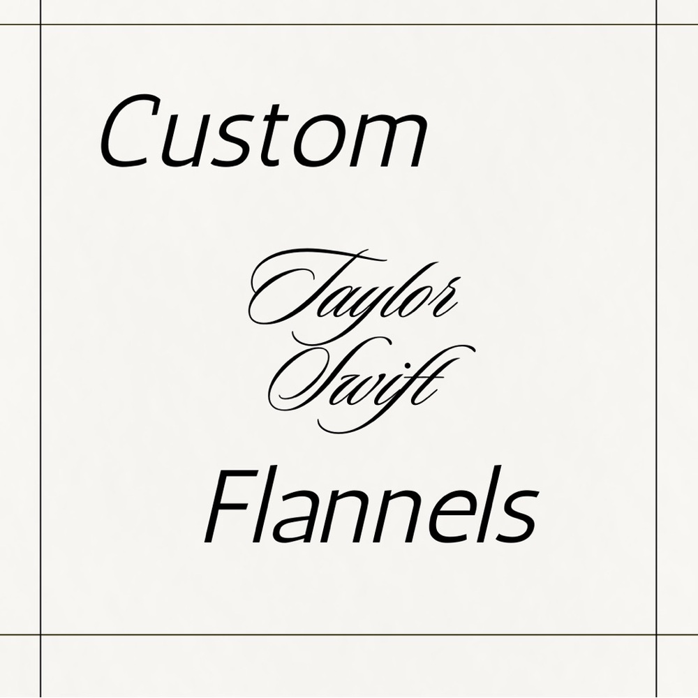 Custom Painted Taylor Swift Flannels - image 1